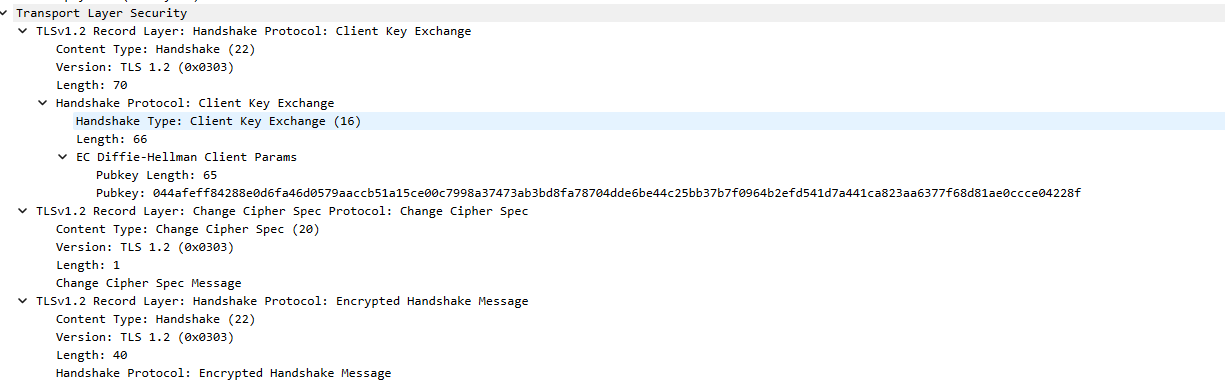 Client Key Exchange
